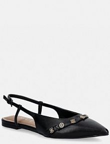 Baleriny Guess  czarne damskie FLPDOR.LEA05.BLACK