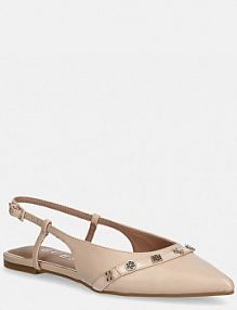 Baleriny Guess  beżowe damskie FLPDOR.LEA05.NUDE