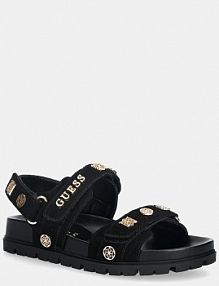 Sandały Guess  czarne damskie FLPFLO.ESU03.BLACK