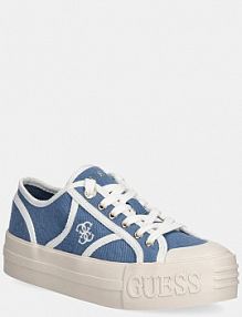 Tenisówki Guess  niebieskie damskie FLPISS.FAL12.DENIM