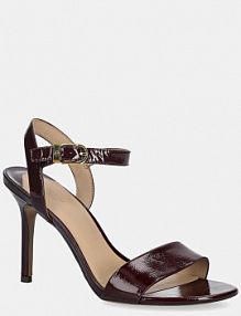 Sandały na szpilce Lauren Ralph Lauren  czerwone 802962180004.600