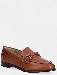 Mokasyny Lauren Ralph Lauren  brązowe damskie 802P02121002.200