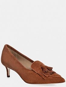 Szpilki Lauren Ralph Lauren  brązowe 802P04172002.200