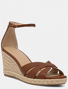 Espadryle Lauren Ralph Lauren  brązowe damskie 802P04433002.200