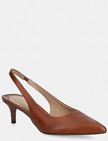 Szpilki Lauren Ralph Lauren  brązowe 802P09033002.200