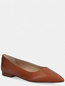 Baleriny Lauren Ralph Lauren  brązowe damskie 802P09039002.200