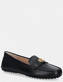 Mokasyny Lauren Ralph Lauren  czarne damskie 802P09040001.001