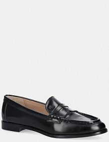 Mokasyny Lauren Ralph Lauren  czarne damskie 802P02120002.001