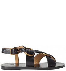 Sandały Polo Ralph Lauren  czarne damskie 818923266002.001