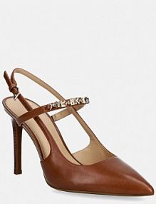 Sandały na szpilce MICHAEL Michael Kors  brązowe 40R6DIHP1L.230