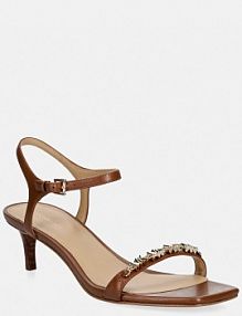 Sandały na obcasie MICHAEL Michael Kors  brązowe 40R6DIMS1L.230