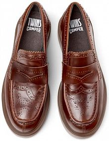 Mokasyny Camper  brązowe damskie K201873.002