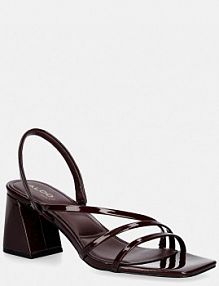 Sandały na słupku ALDO  bordowy 14190608.ATLANTICUS