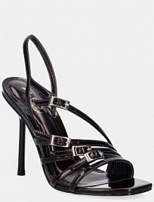 Sandały na szpilce ALDO  bordowy 14190680.XARA