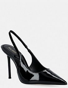 Sandały na szpilce ALDO  czarne 14190631.PUCKERUP