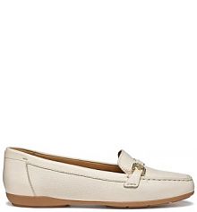 Mokasyny Geox  beżowe damskie D56BMB00046C1122