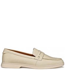 Mokasyny Geox  beżowe damskie D650ZB00085C1122