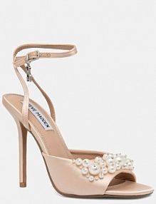 Sandały na szpilce Steve Madden  beżowe 11003669.856