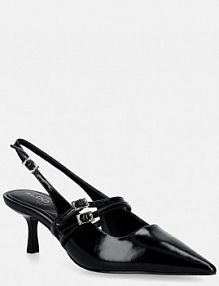 Sandały na szpilce ALDO  czarne 14055239.HALSIE