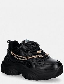 Sneakersy Buffalo  czarne damskie 1636591