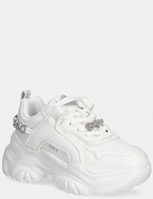 Sneakersy Buffalo  białe damskie 1636592