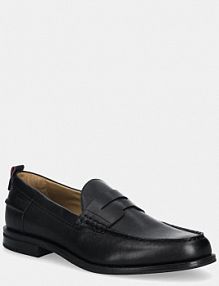 Mokasyny HUGO  czarne męskie 50557726.001