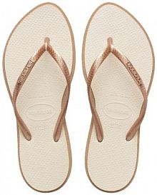 Klapki Havaianas  złote damskie 4149584.6842