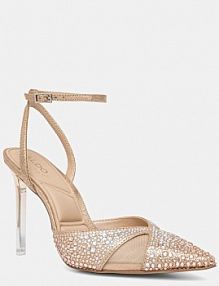 Sandały na szpilce ALDO  beżowe 13964849