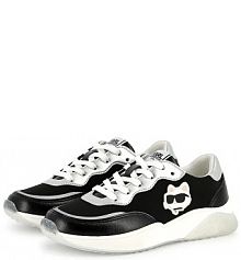 Sneakersy Karl Lagerfeld  czarne dziecięce Z30373.36.39