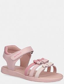 Sandały Garvalin  różowe dziecięce 252427.28.34