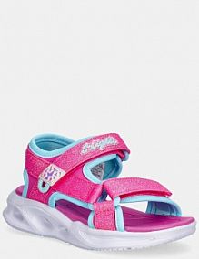 Sandały Skechers  różowe dziecięce 303024L