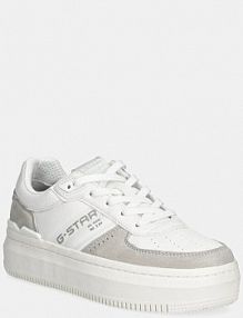 Sneakersy G-Star  białe damskie 2411076501.WHT.SLVR