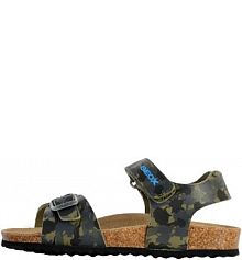 Sandały GEOX J GHITA BOY Zielony męskie