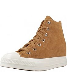 Buty CONVERSE CHUCK 70 WEDGE HI Brązowy damskie