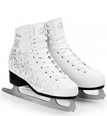 Łyżwy figurowe SMJ Revina białe rekreacyjne damskie