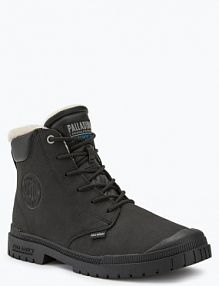 Buty Palladium SP20 Cuff Leather Waterproof WL black męskie