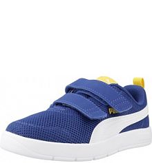 Tenisówki Puma Model Courtflex V3 Mesh Ps Kolor Niebieski męskie