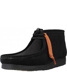 Buty CLARKS ORIGINALS WALLABEE BOOT Czarny męskie