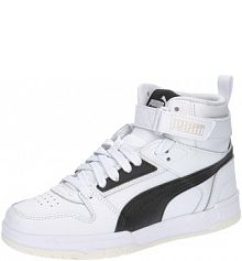 Buty Chłopak Puma Rebound Game złocony męskie