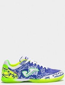 Buty piłkarskie halowe męskie Joma Top Flex 2564 Indoor Pito niebieskie