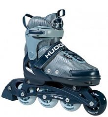 Rolki Regulowane Hudora Leon 2.0, 37-40, Niebieskie dziecięce