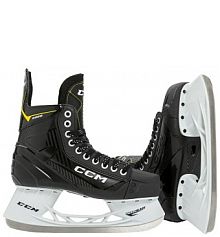 Supertacks 9366 - Łyżwy hokejowe - Dzieci - 6.0 D 40.5 EU - Regularne CCM dziecięce