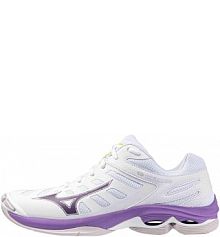 Buty sportowe Mizuno Wave Voltage 2 Białe Amortyzacja damskie