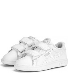Niemowlęce skórzane sneakersy Smash 3.0 V PUMA damskie