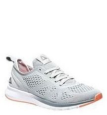 Buty do biegania damskie Reebok Print Smooth Clip U Greywhiteguava Pun szare