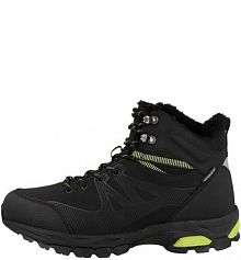 Buty zimowe Hi Tec czarne LIME JACKDAW WP INSULATED WODOODPORNE OCIEPLANE męskie