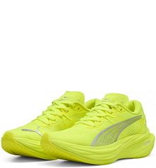 Damskie buty do biegania Deviate NITRO™ 3 PUMA Yellow Alert Silver Metallic