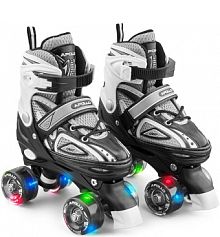 Apollo Super Quad LED ABEC7 regulowane rolki dziecięce