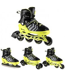 Łyżworolki regulowane z wymienną płozą Nils Extreme NH18192 4w1 dziecięce