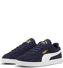 Młodzieżowe sneakersy PUMA Club II PUMA Navy White Gold Blue damskie